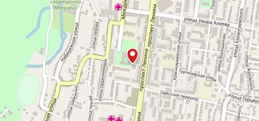 Бар имени Алана Бостанова на карте