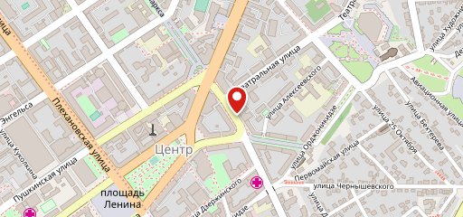 Бар «Интернетика» на карте