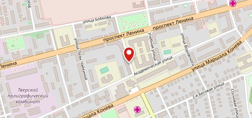 Бар Катин пень на карте