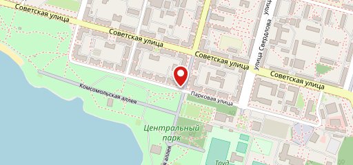 Креветка на карте