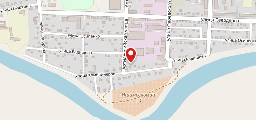 Куб на карте