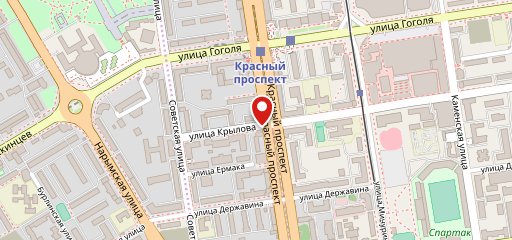 Бар Лотто-Новосибирск на карте