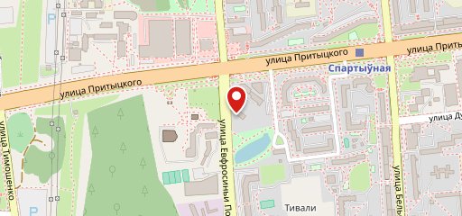 Точка на Евфросиньи Полоцкой на карте