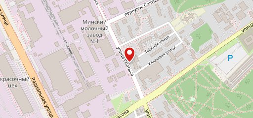 Бар магазина на карте