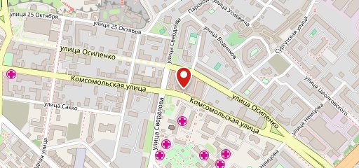 Бар-маркет Точка 24 часа на карте