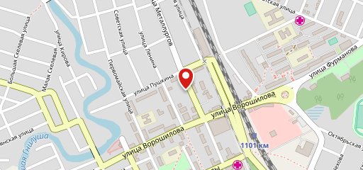 Мокрый ус на карте
