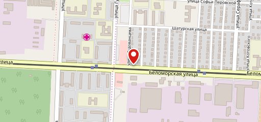 Бар на ул. Гудованцева на карте