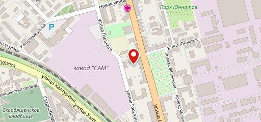 Бар на Юннатов на карте