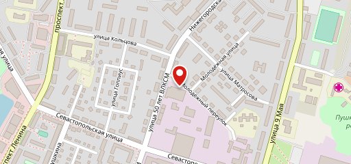 Нижегородская на карте