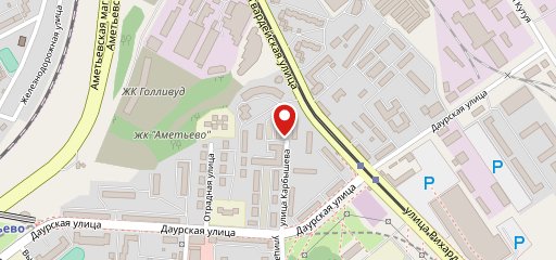 Бар на Карбышева на карте