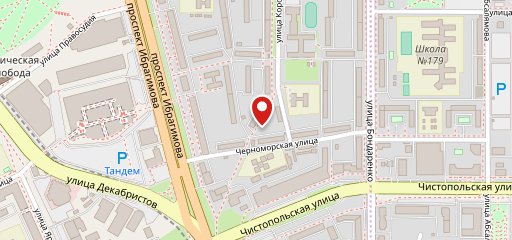 Бар на Короленко на карте