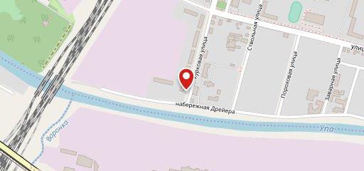 Бар на Курковой на карте