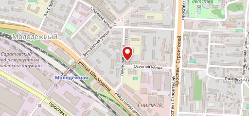 Бар на Ламповая на карте
