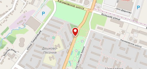 Бар на Советской Армии на карте