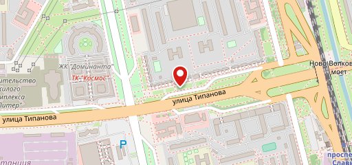 Бар на Типанова на карте