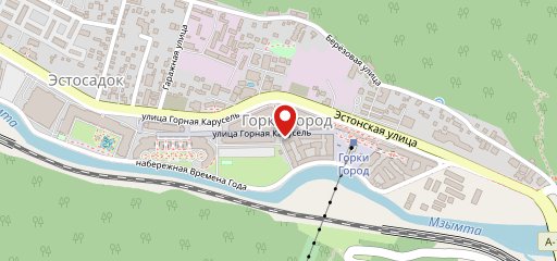 Оранжевый кот на карте