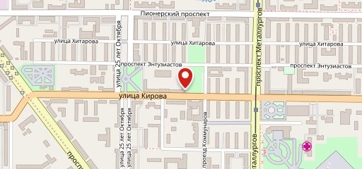Бар паровых коктейлей CLOUD на карте