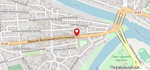 Бар на карте