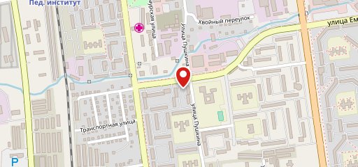 Пингвин на карте