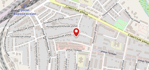 Бар ПИВко на Первомайской на карте