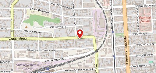 Гранат на карте