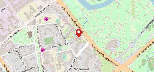Бар-ресторан Сибирь на карте