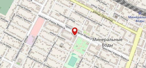 Бар Рок Минводы на карте