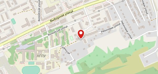 Бар Рябинка на карте