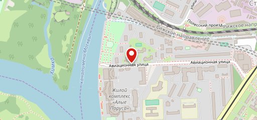Бар Рыжая собака на карте