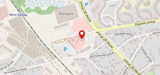 Бар Шашлычный двор на карте