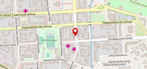 Синица на карте