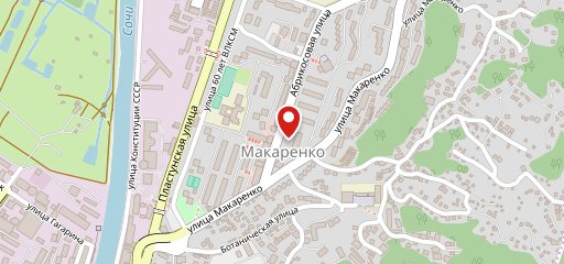 Сочинский хлебокомбинат на карте