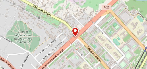 Бар Соло На Елецкой на карте