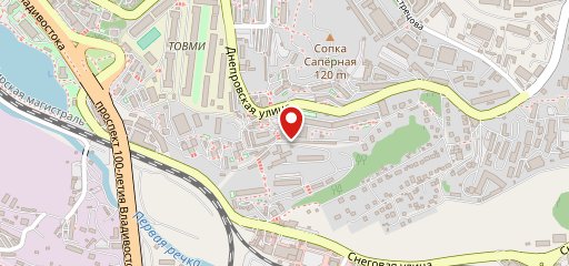 Бар спорт.комплекса "Лидер" на карте