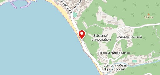 Лето бар на карте