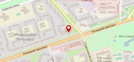 Речицкий на карте