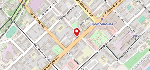 Бар Южный на карте
