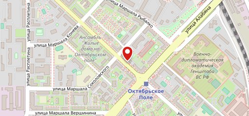 бара на карте