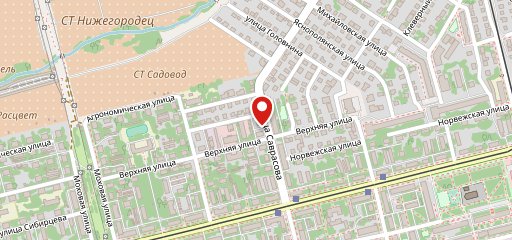 Барабек на карте