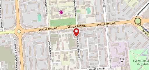 Барак на карте