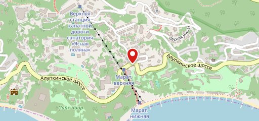Кафе "Барашки" на карте