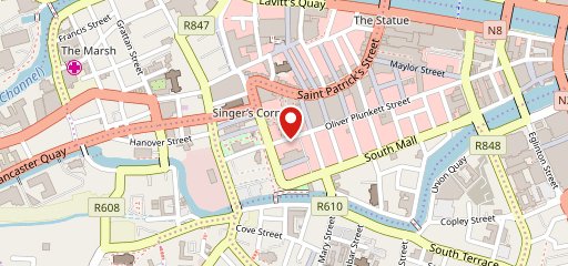 BarBarossa Oliver Plunkett Street на карте