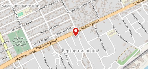 Шашлычная на Портовой на карте