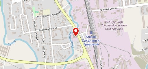 Барбекю-ресторан "Гараж" на карте
