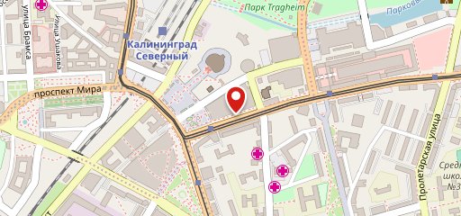 Барселона на карте