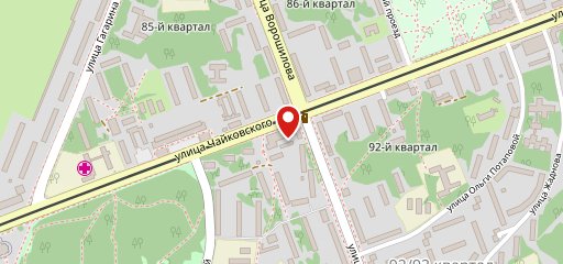 Бар-ресторан Баринъ на карте