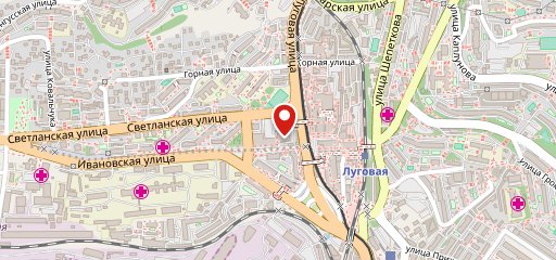 Бариста ДВ на карте