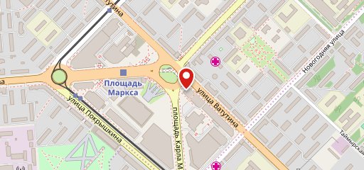 Barista на карте