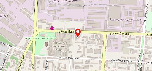 Barista на карте