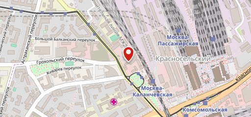 Barista на карте